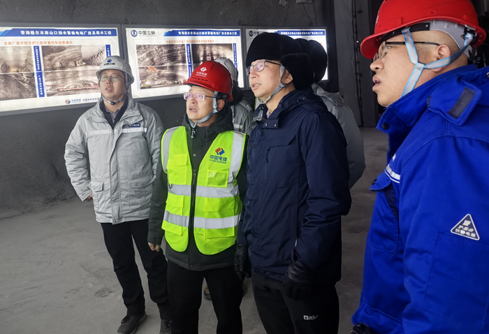 李东锋到青海格尔木南山口抽水蓄能电站调研